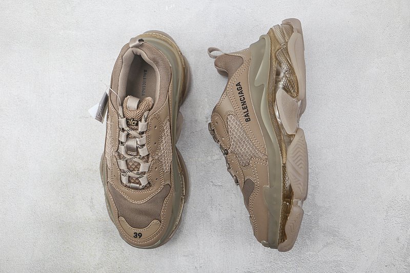 Balenciaga Triple S "Milk Chocolate/Grey" фото № 6