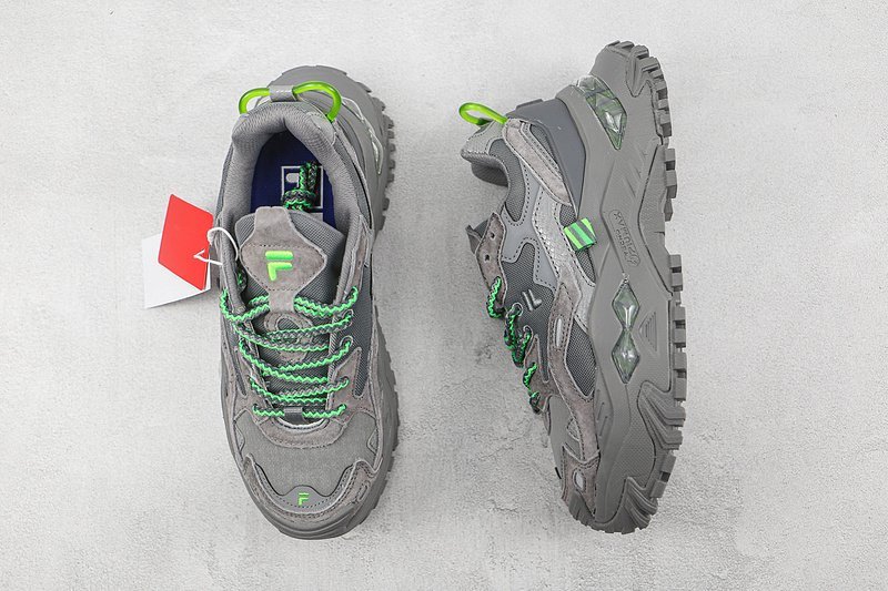 FILA Tecno Piumax "Grey/Light Green" фото № 6