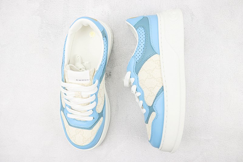 Gucci Chunky B "White/Blue/Monogram" фото № 6