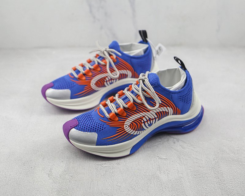 Gucci Run "Blue/Orange" фото № 5