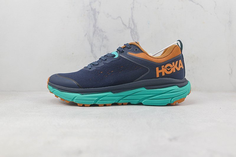 Hoka One One Challenger 6 "Blue/Brown/Turquoise" фото № 2