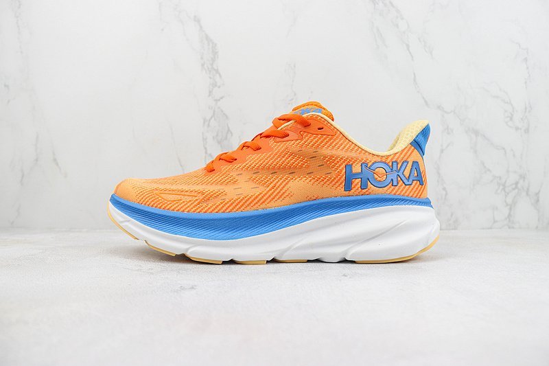 Hoka One One Clifton 9 "Orange/Blue" фото № 2
