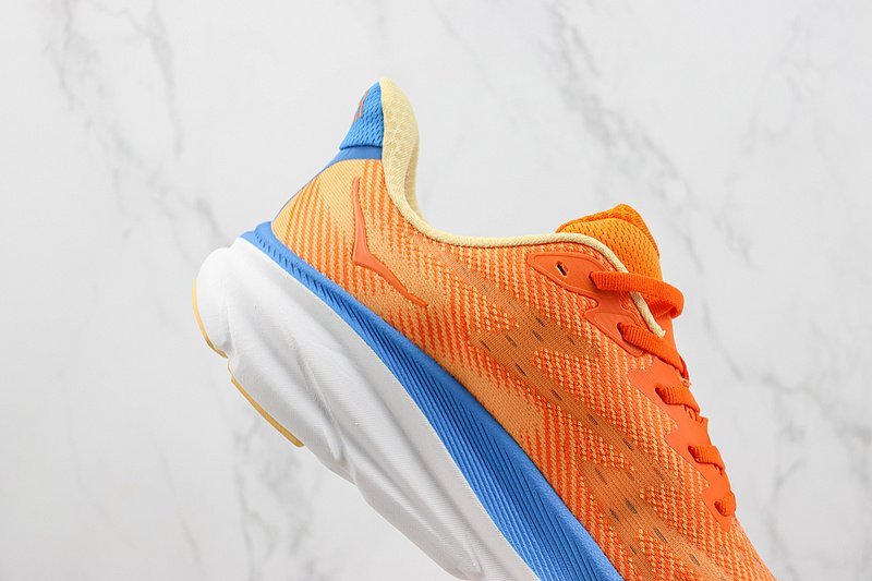 Hoka One One Clifton 9 "Orange/Blue" фото № 3