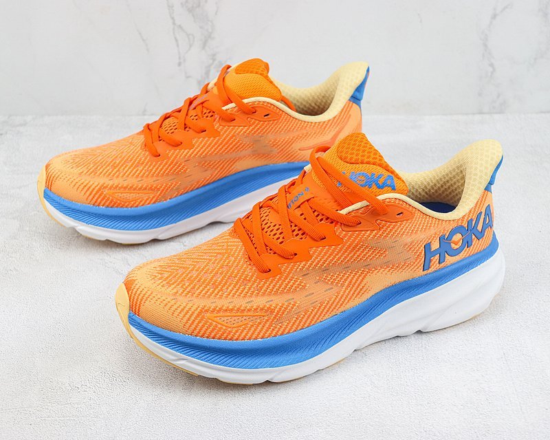 Hoka One One Clifton 9 "Orange/Blue" фото № 5