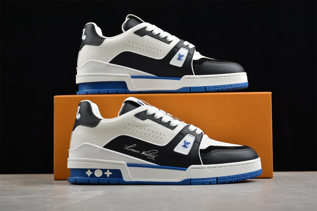 Louis Vuitton Trainer "Nightfall White" фото № 8