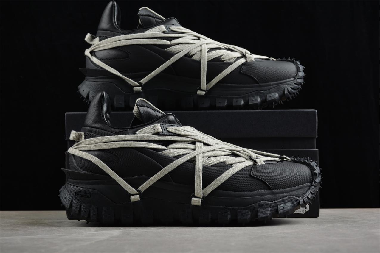 Rick Owens x Moncler Trailgrip "Black/White" фото № 9