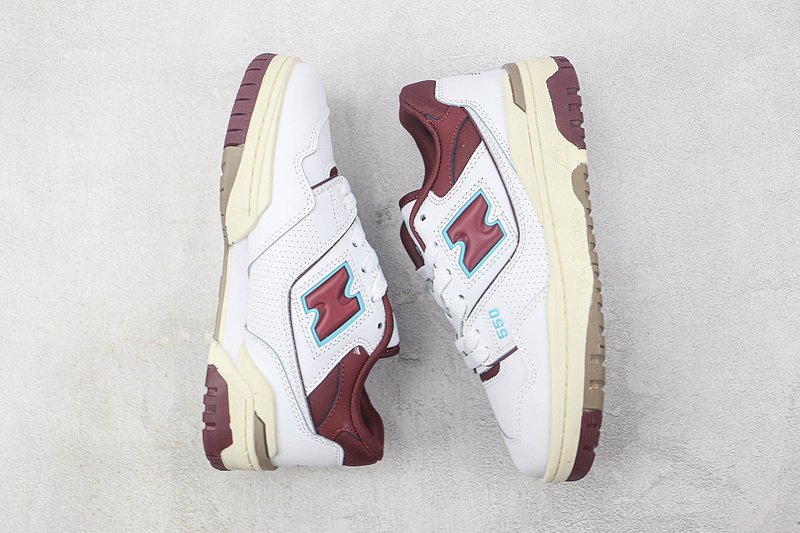 New Balance 550 “Burgundy Cyan” фото № 6