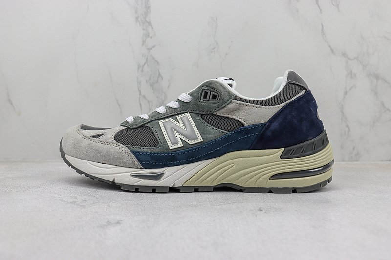New Balance 991 "Grey/Blue/Teal" фото № 2