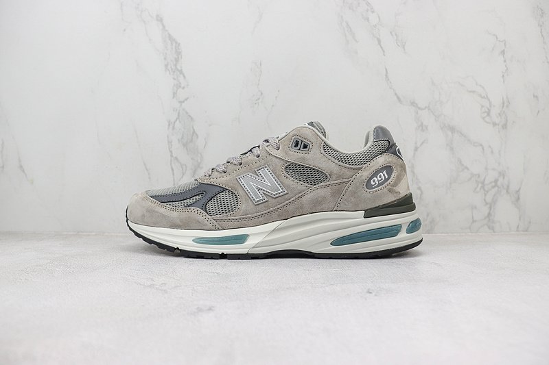 New Balance 991 "Grey/Haze Blue" фото № 2
