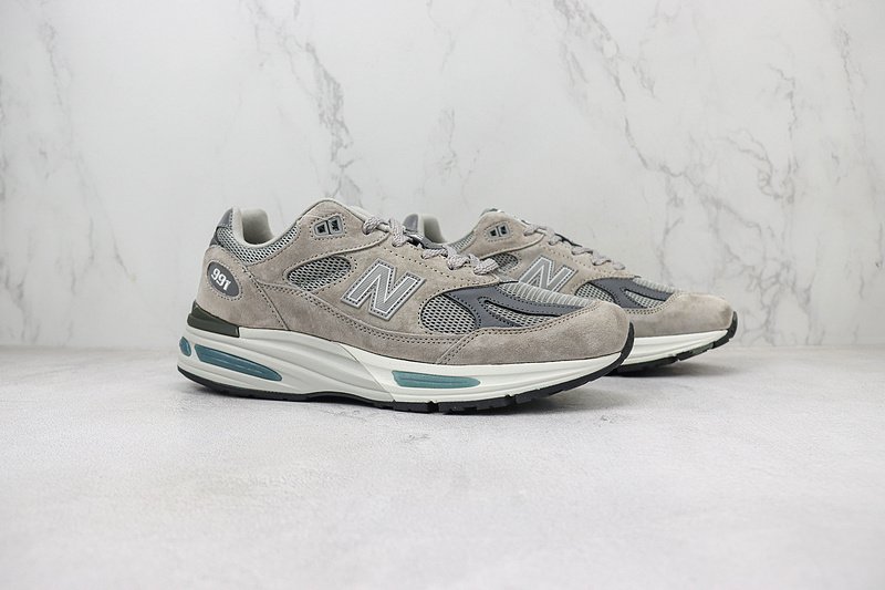 New Balance 991 "Grey/Haze Blue" фото № 6