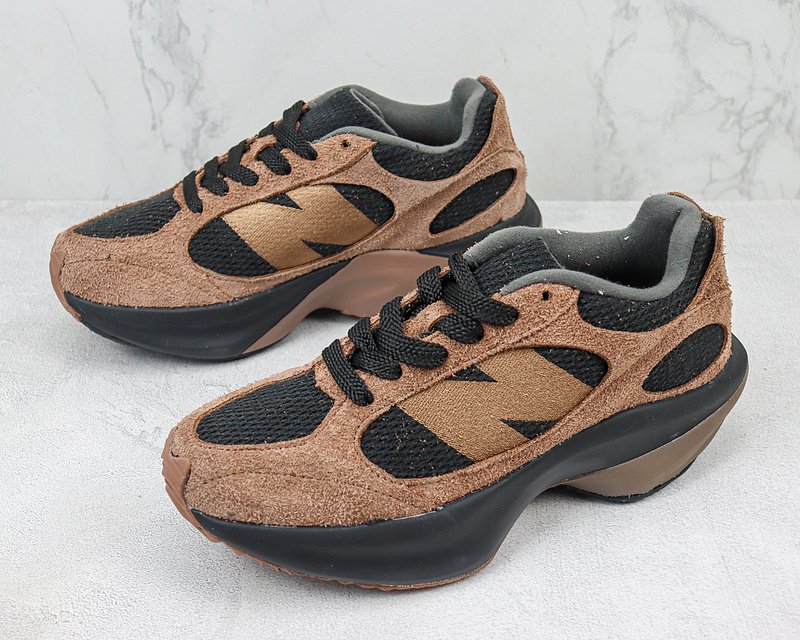 New Balance Warped Runner "Dark Mushroom/Black" фото № 5