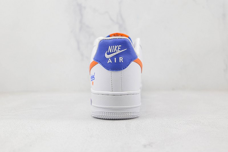 Undefeated x Nike Air Force 1 Low "White/Orange/Purple" фото № 9