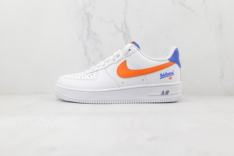 Undefeated x Nike Air Force 1 Low "White/Orange/Purple" фото № 2