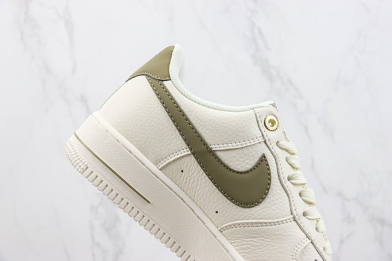 Nike Air Force 1 Low "NAI-KE Beige/Olive Green" фото № 3