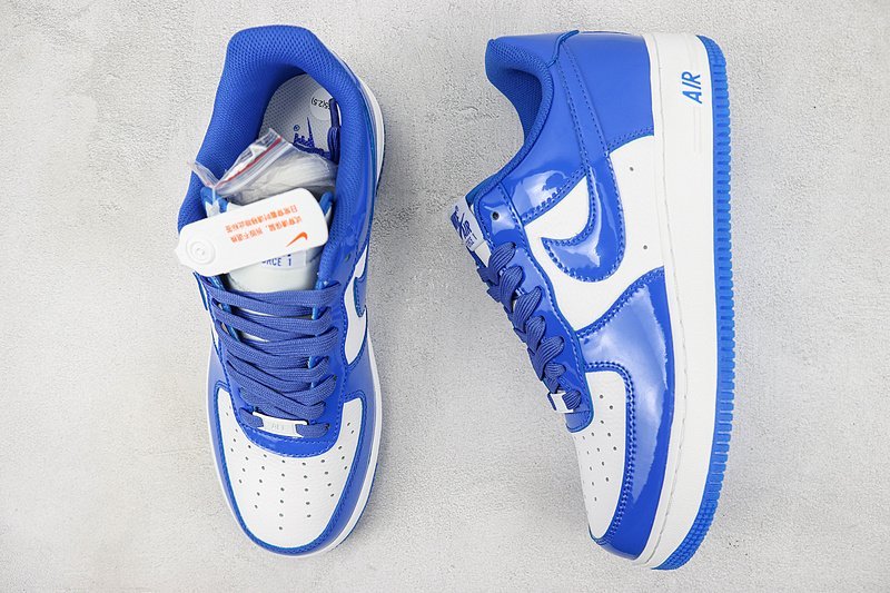 Nike Air Force 1 Low "Lacquered Blue/White" фото № 7
