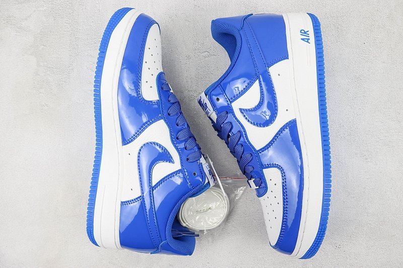 Nike Air Force 1 Low "Lacquered Blue/White" фото № 6