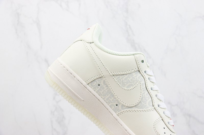 Louis Vuitton x Nike Air Force 1 Low "Red/Black Logo" фото № 3