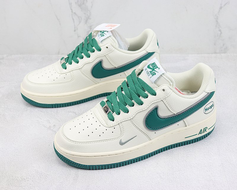 HOOPS x Nike Air Force 1 Low "Off White/Pine Green" фото № 5
