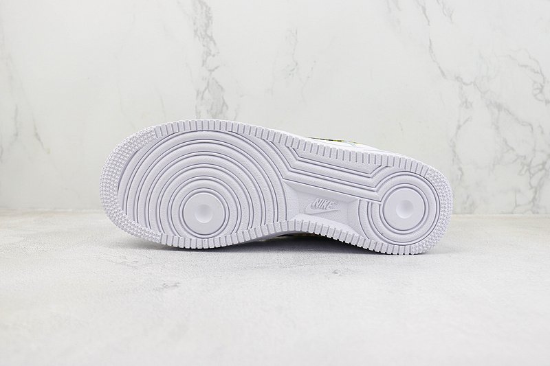 Nike Air Force 1 Low "Gingham Yellow/Black" фото № 8