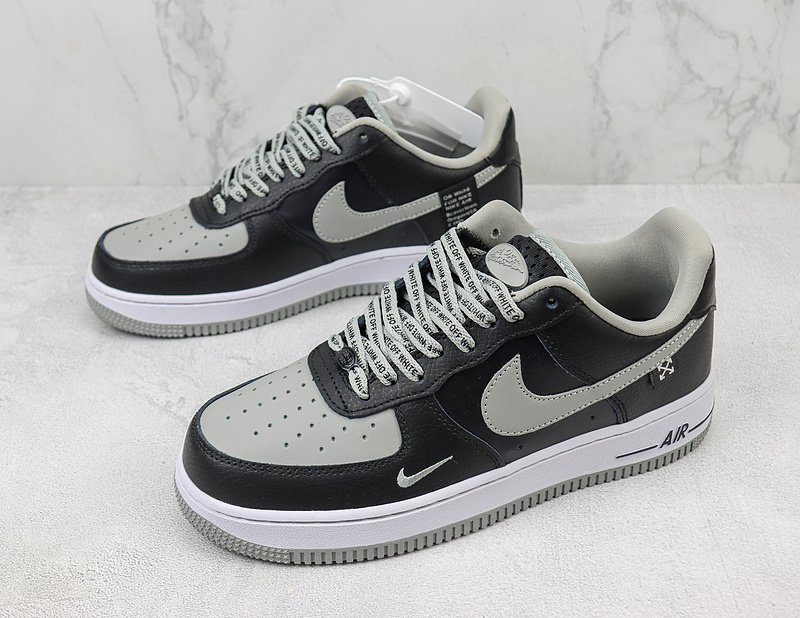 Off-White x Nike Air Force 1 Low "White/Smoke Grey/Black" фото № 5