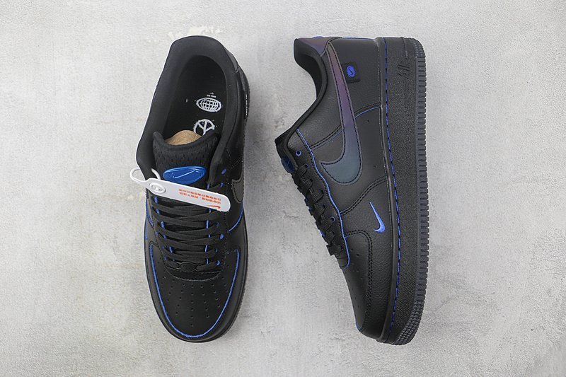 Nike Air Force 1 Low "Black Game Roysl" фото № 7