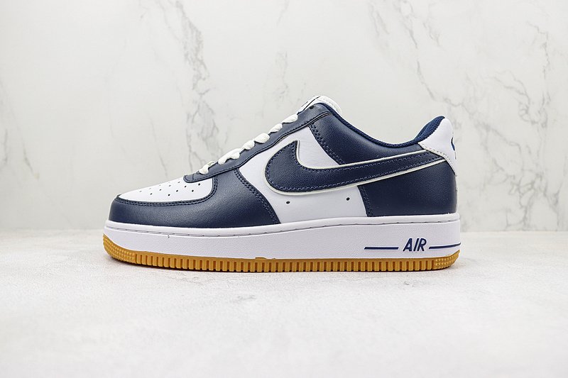 Nike Air Force 1 Low ’07 "White/Blue" фото № 2