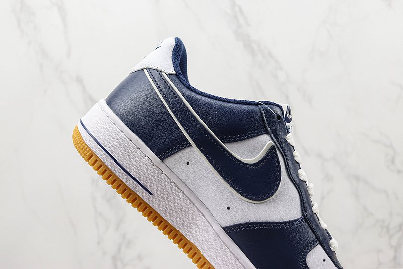 Nike Air Force 1 Low ’07 "White/Blue" фото № 3