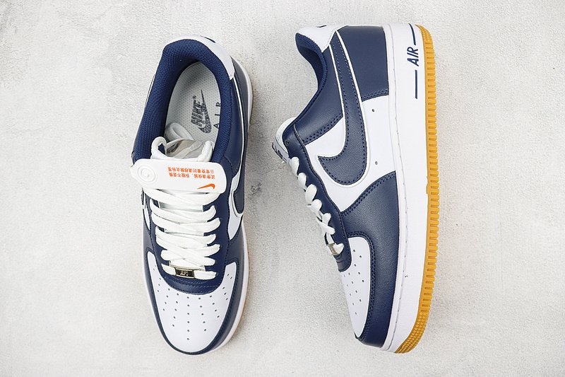 Nike Air Force 1 Low ’07 "White/Blue" фото № 6