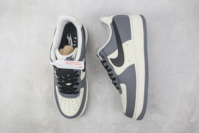Nike Air Force 1 Low "Grey/Sail" фото № 7