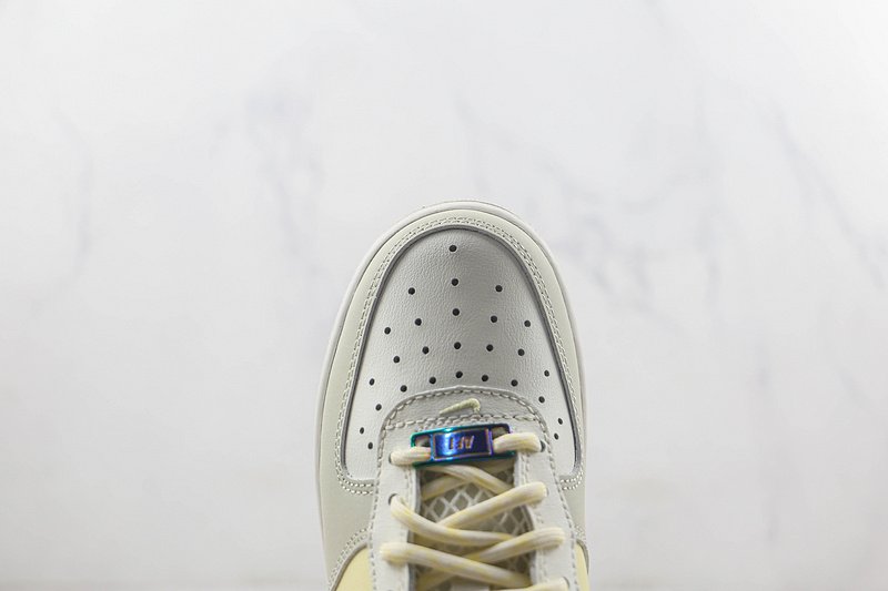 Nike Air Force 1 Low "White/Blue/Yellow" фото № 4