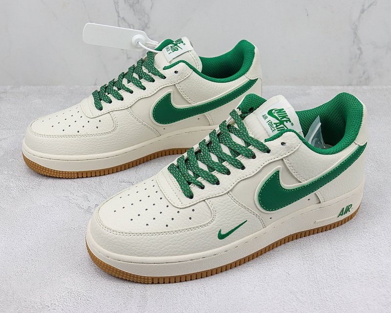 Nike Air Force 1 Low "Rice White/Green/Beige" фото № 5