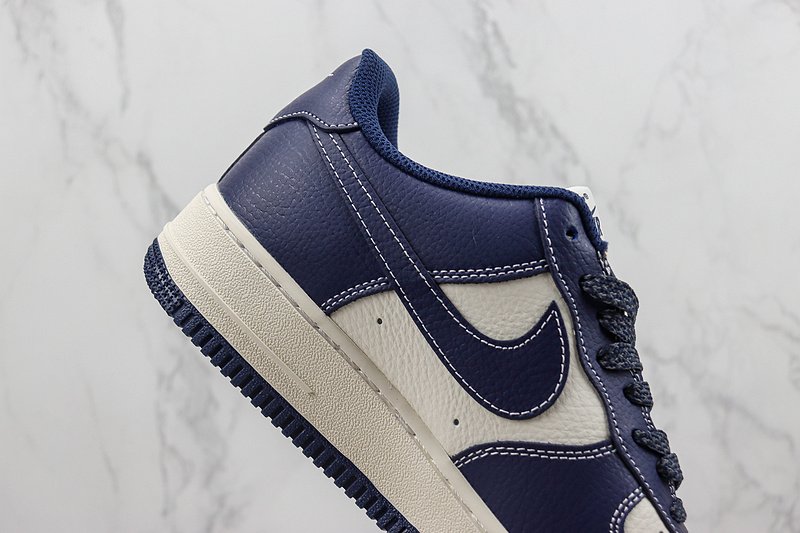 Stussy x Nike Air Force 1 "Midnight Blue/White" фото № 3