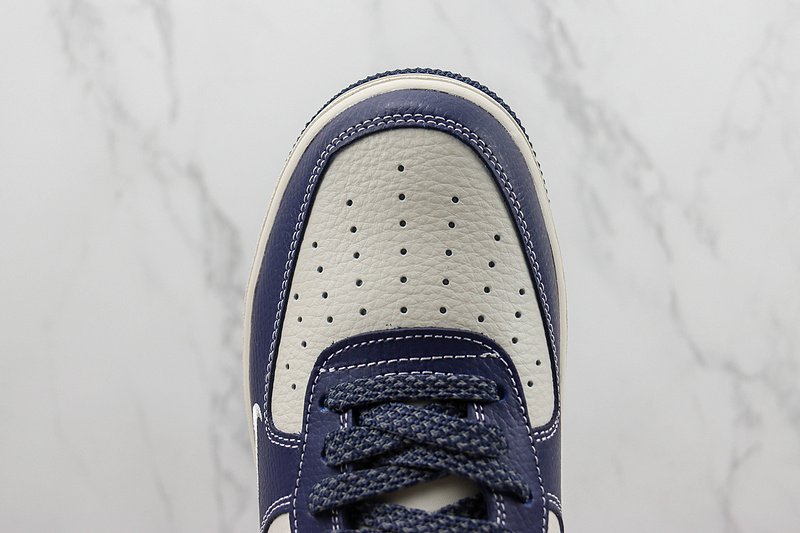 Stussy x Nike Air Force 1 "Midnight Blue/White" фото № 4