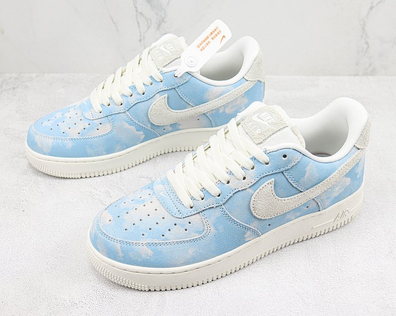 Nike Air Force 1 Low "Blue Suede" фото № 5