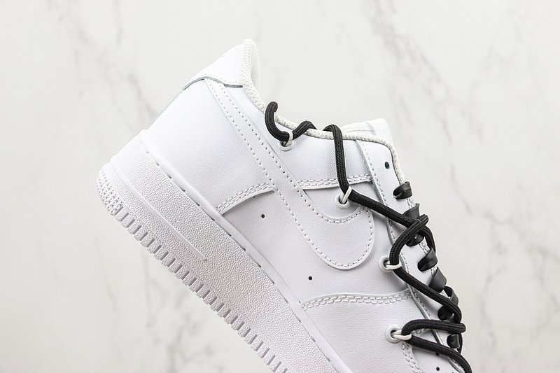 Nike Air Force 1 Low "White/Black Double Lacing" фото № 3
