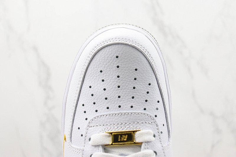Nike Air Force 1 Low "40th Anniversary/White/Light Grey/Gold" фото № 4