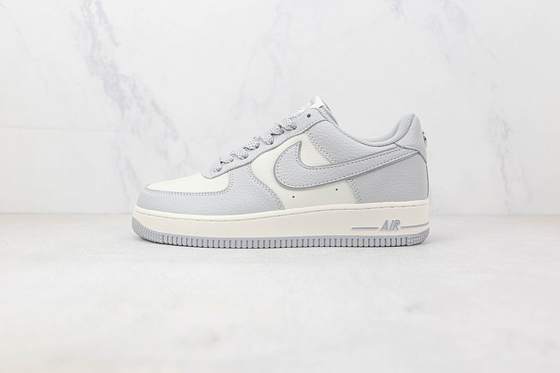 Stussy x Nike Air Force 1 Low "Grey/Beige" фото № 2