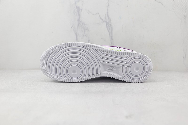 Nike Air Force 1 Low "Just Do It White/Vivid Purple" фото № 8