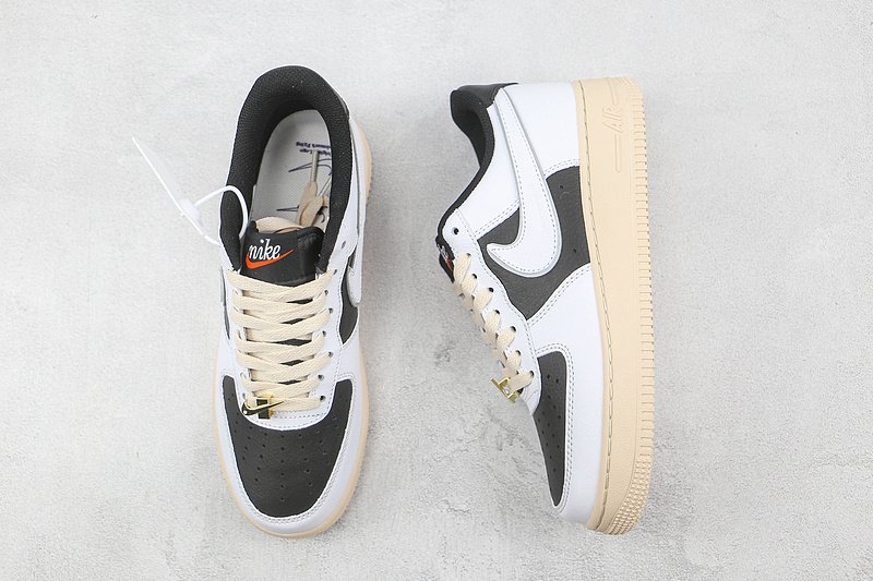 Nike Air Force 1 Low "Wooden Beige/White/Black" фото № 6
