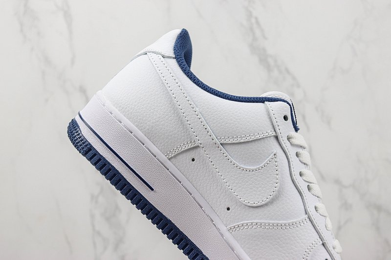 Nike Air Force 1 Low "White/Blue/Gold Hook" фото № 4