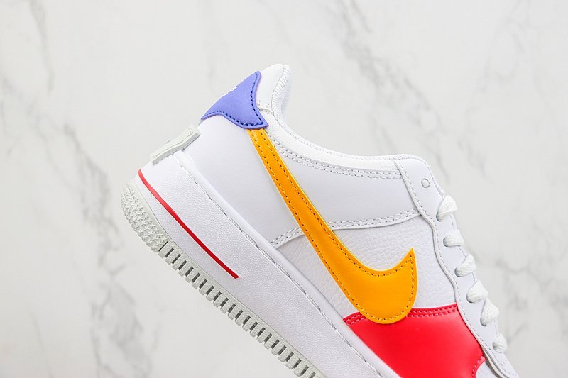 Nike Air Force 1 Shadow "White/Sundial" фото № 3