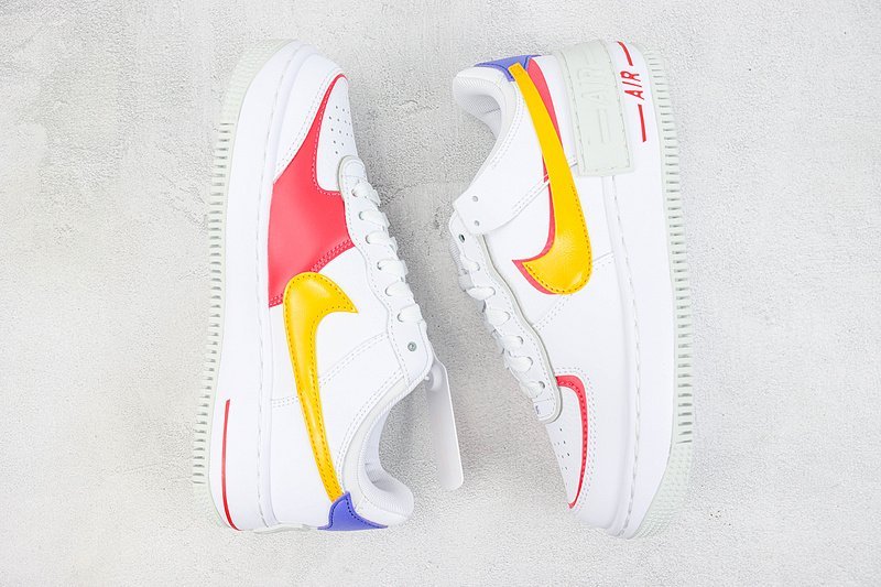 Nike Air Force 1 Shadow "White/Sundial" фото № 7