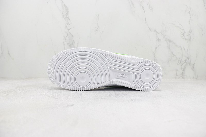 Nike Air Force 1 Low "Green Glow/White" фото № 5