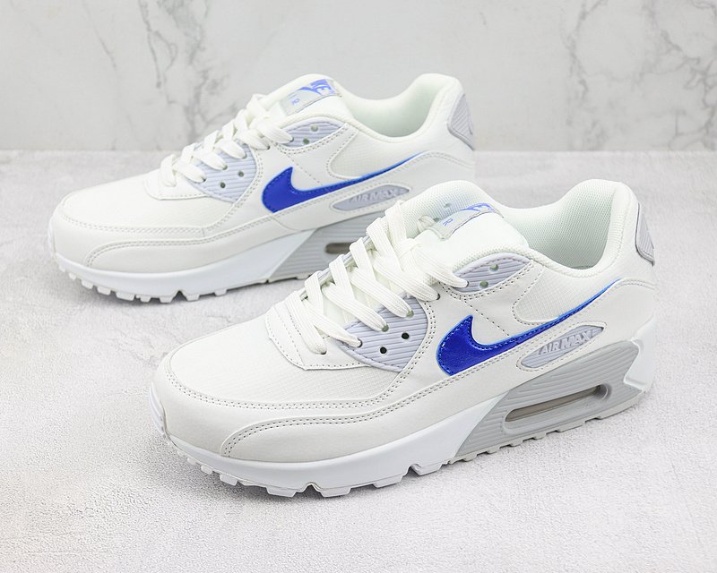 Nike Air Max 90 "Off White/Blue" фото № 5