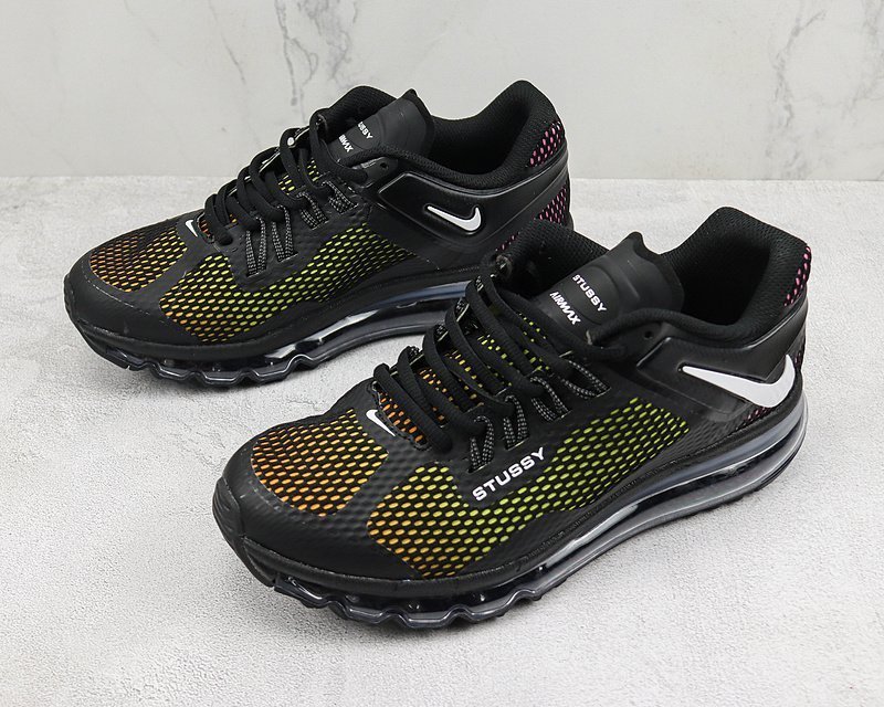 Stussy x Nike Air Max 2013 "Black" фото № 5