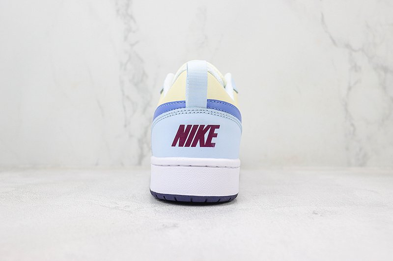 Nike Court Borough Low 2 "Baby Blue/Coconut Yellow" фото № 9