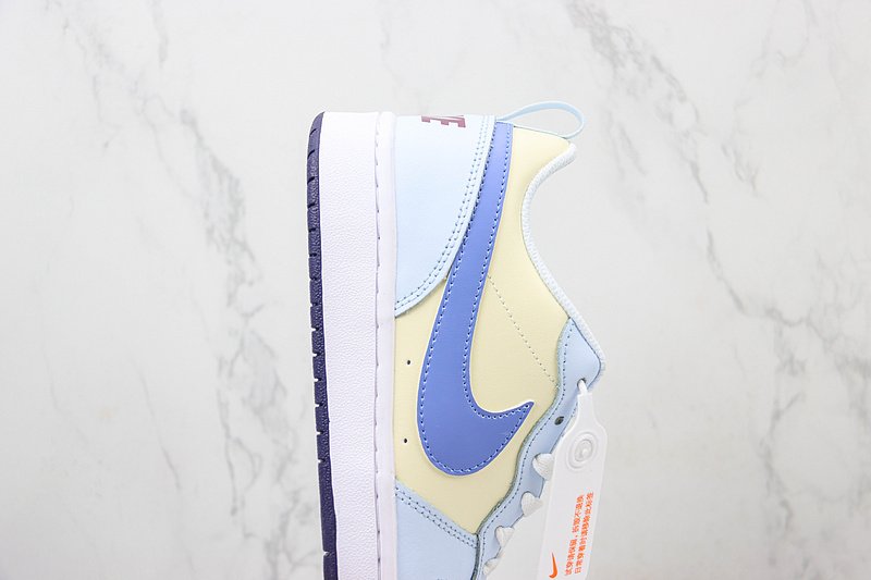 Nike Court Borough Low 2 "Baby Blue/Coconut Yellow" фото № 3