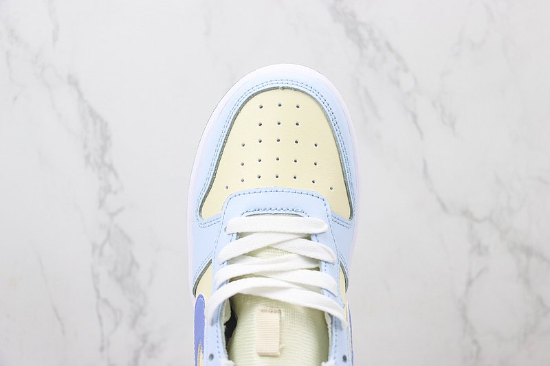 Nike Court Borough Low 2 "Baby Blue/Coconut Yellow" фото № 4