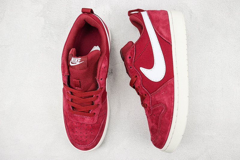 Nike Court Borough Low 2 "Red Suede" фото № 6