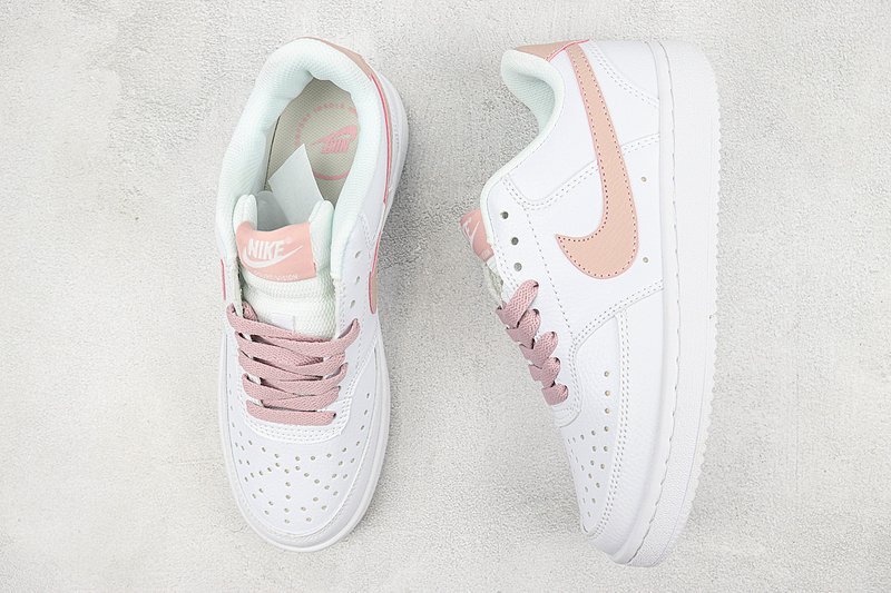 Nike Court Vision Low "Pink/White" фото № 7